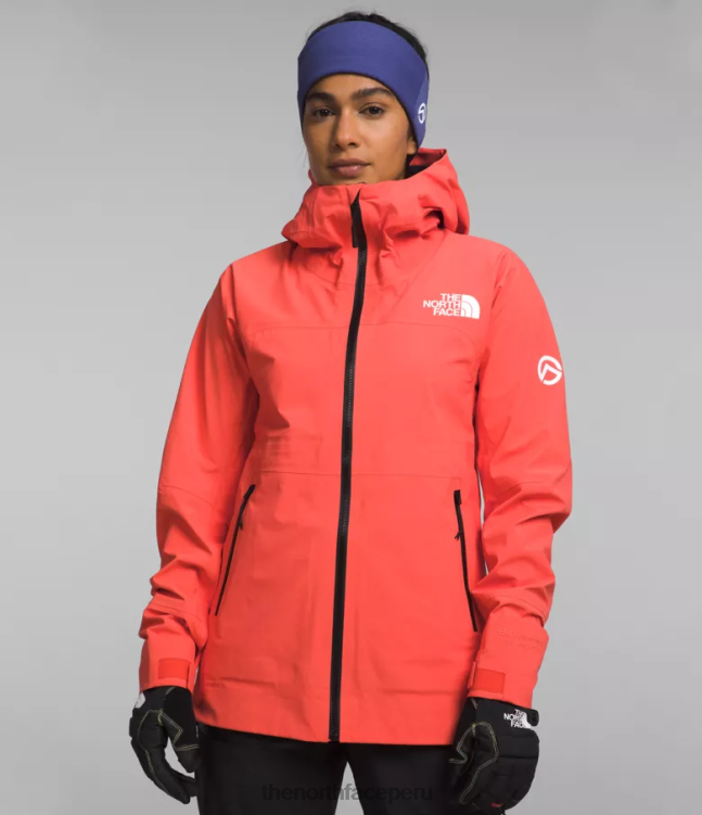 The North Face Chaqueta Summit Series Chamlang Futurelight mujer ropa 00TVT1173 naranja radiante