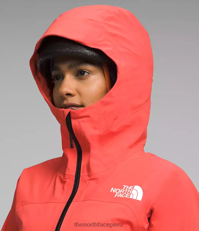 The North Face Chaqueta Summit Series Chamlang Futurelight mujer ropa 00TVT1173 naranja radiante