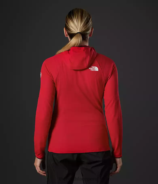 The North Face Summit Series Futurefleece sudadera con capucha y cremallera completa mujer ropa 00TVT736 tnf rojo