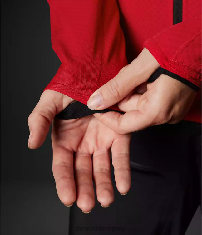 The North Face Summit Series Futurefleece sudadera con capucha y cremallera completa mujer ropa 00TVT736 tnf rojo