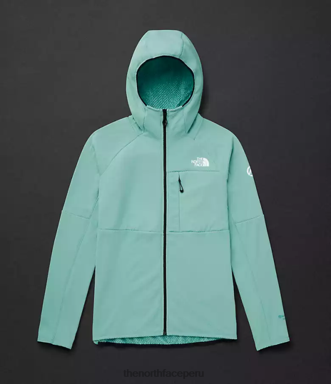 The North Face Summit Series Futurefleece sudadera con capucha y cremallera completa mujer ropa 00TVT740 aguas de arrecife