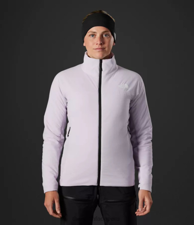 The North Face chaqueta híbrida casaval de la serie summit mujer ropa 00TVT1143 niebla de lavanda