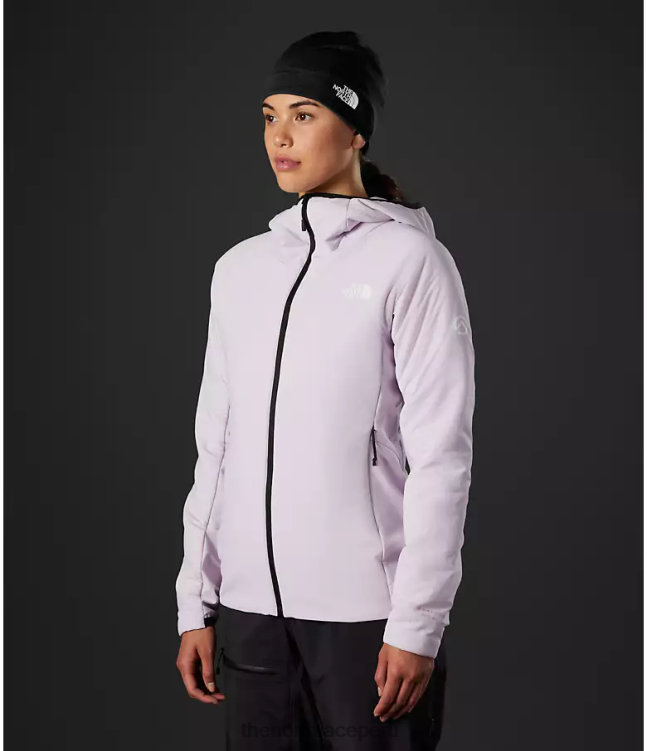 The North Face sudadera con capucha híbrida casaval de la serie summit mujer ropa 00TVT320 niebla de lavanda