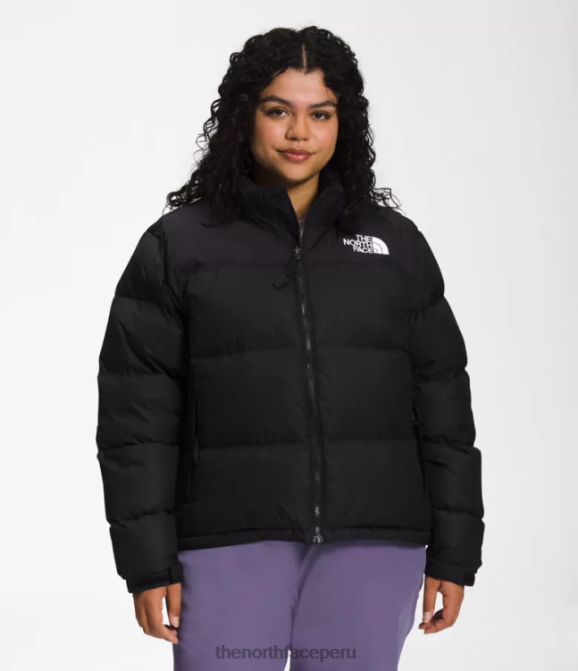 The North Face chaqueta nuptse retro 1996 mujer ropa 00TVT796 tnf reciclado negro