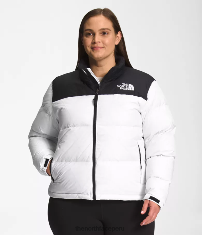 The North Face chaqueta nuptse retro 1996 mujer ropa 00TVT798 blanco