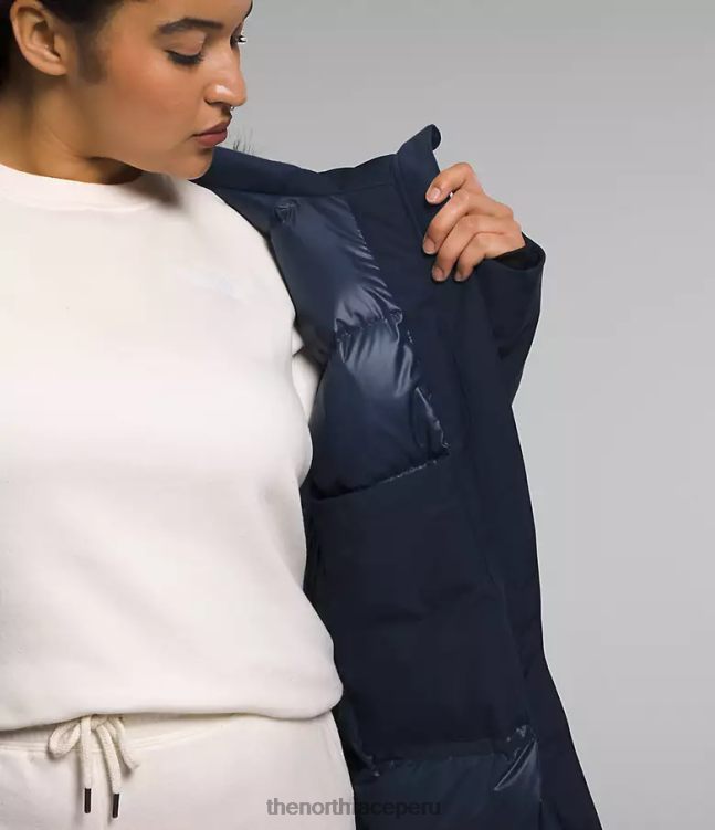 The North Face más parka ártica mujer ropa 00TVT966 cumbre marina