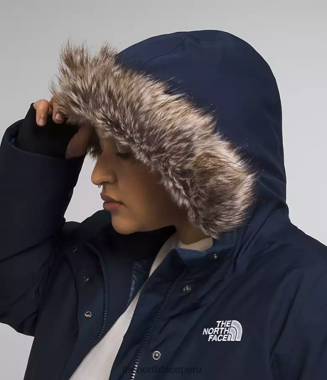 The North Face más parka ártica mujer ropa 00TVT966 cumbre marina