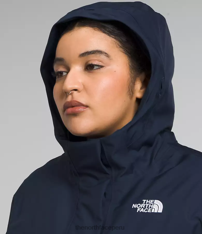 The North Face más parka ártica mujer ropa 00TVT966 cumbre marina