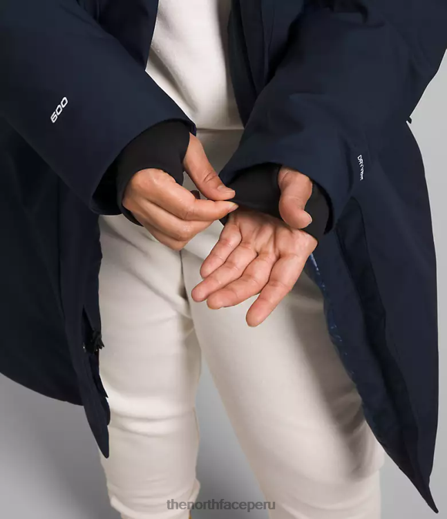 The North Face más parka ártica mujer ropa 00TVT966 cumbre marina