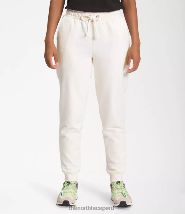 The North Face joggers con parches Heritage mujer ropa 00TVT333 gardenia blanca