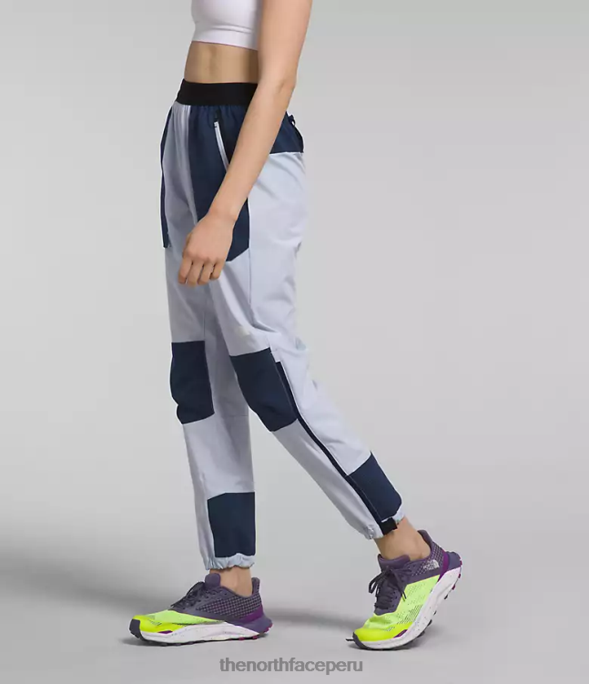 The North Face joggers trailwear okt flash mujer ropa 00TVT854 bígaro polvoriento/azul marino cumbre