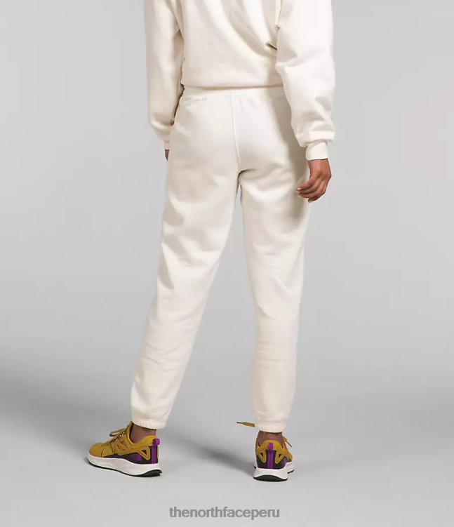 The North Face pantalones deportivos de lana con media cúpula mujer ropa 00TVT980 gardenia blanco/tnf negro
