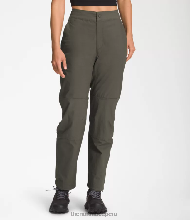 The North Face pantalones de ruta mujer ropa 00TVT1149 nuevo verde topo