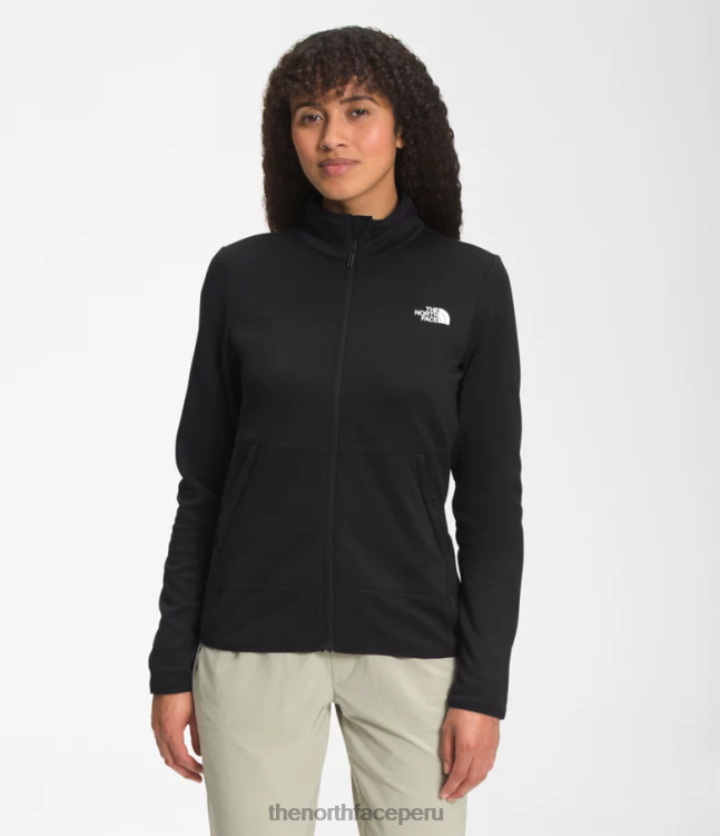 The North Face Canyonlands con cremallera completa mujer ropa 00TVT375 negro