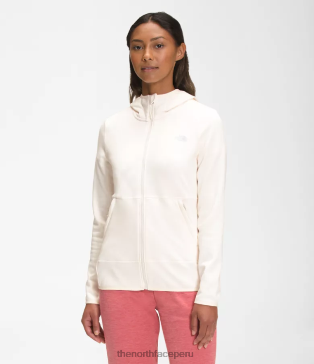 The North Face sudadera con capucha de canyonlands mujer ropa 00TVT743 gardenia brezo blanco