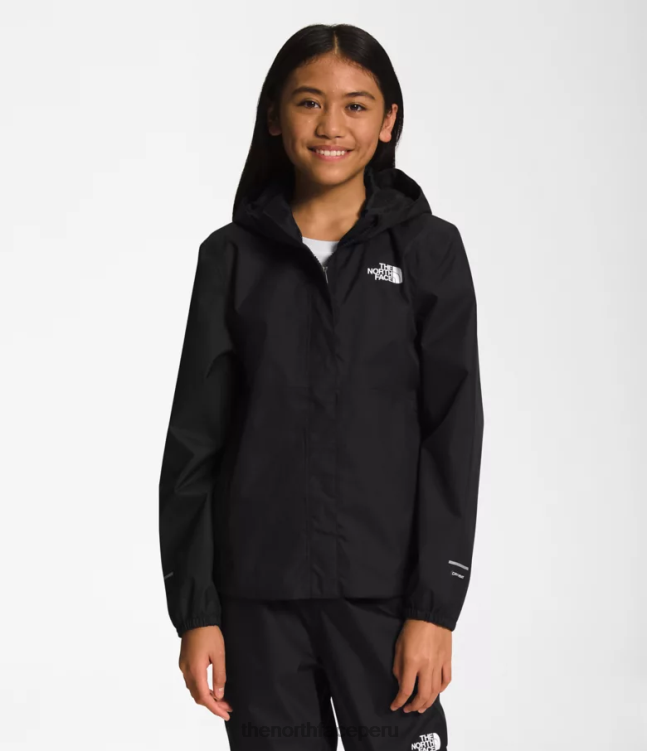 The North Face chaqueta de lluvia anora niños ropa 00TVT751 negro