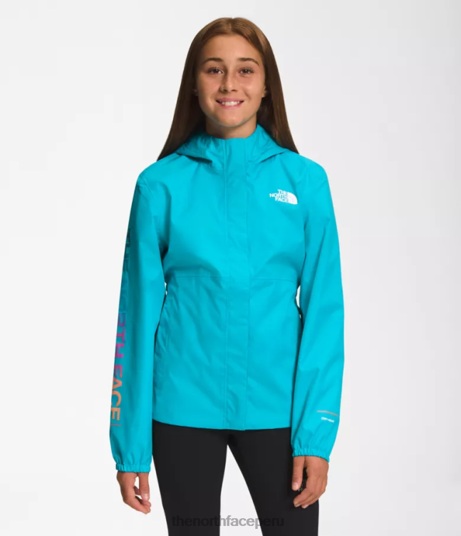 The North Face chaqueta de lluvia anora niños ropa 00TVT759 buceo azul