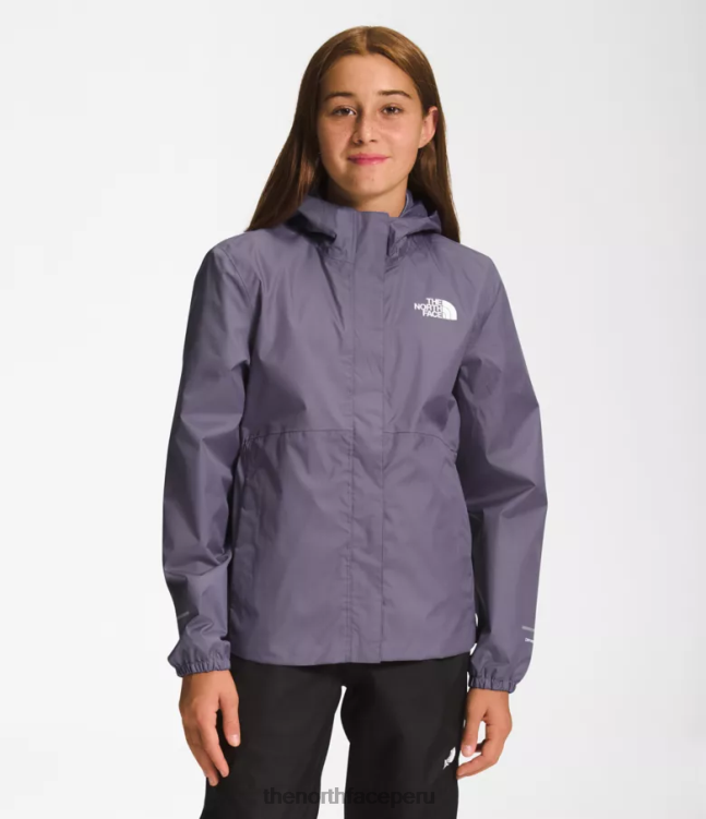 The North Face chaqueta de lluvia anora niños ropa 00TVT760 pizarra lunar