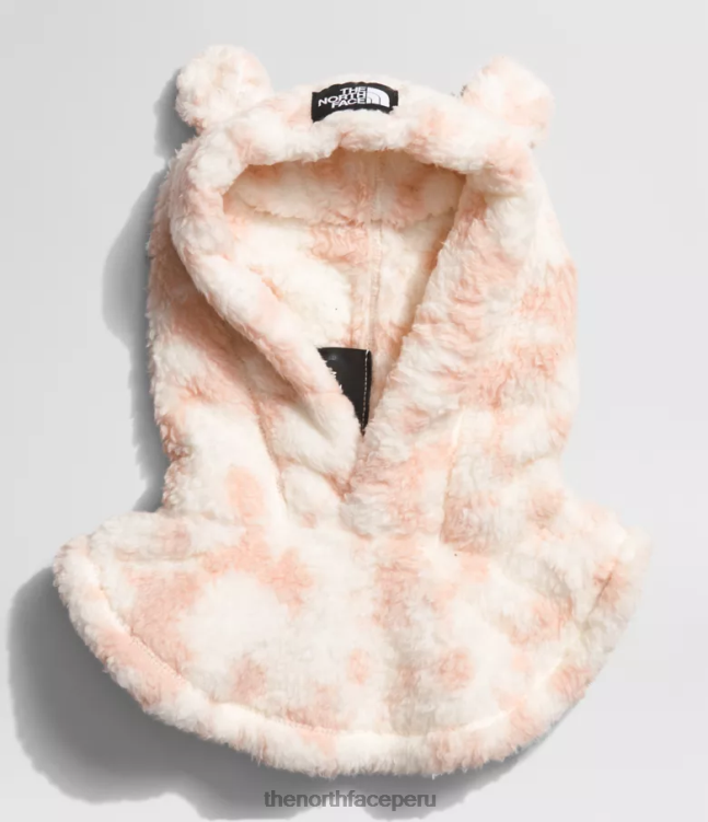 The North Face oso suave capucha de oso bebé accesorio 00TVT820 gardenia blanco desvanecido estampado floral