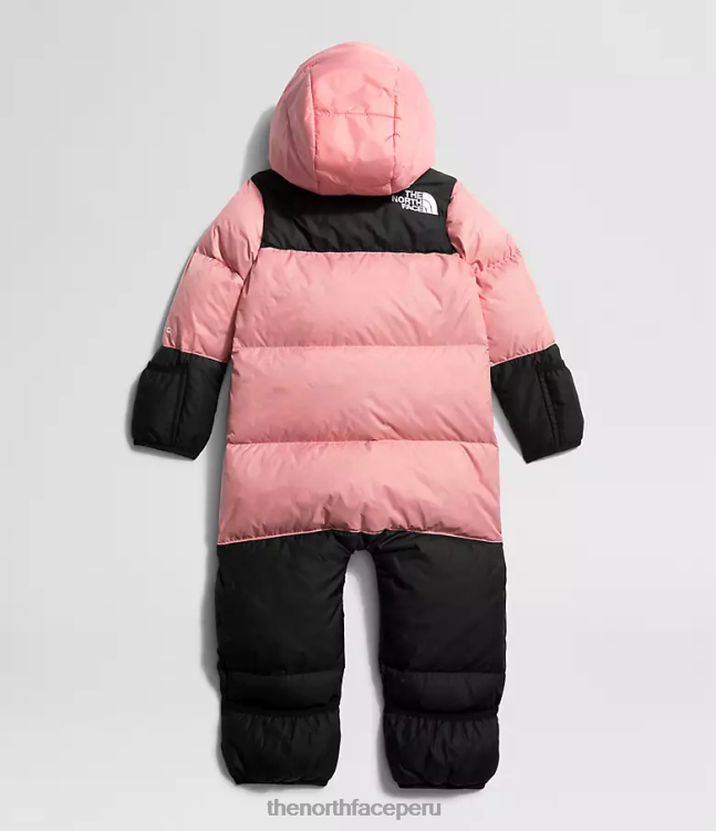 The North Face Bañador retro nuptse 1996 bebé ropa 00TVT92 rosa sombría