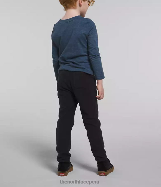 The North Face pantalones glaciares niños ropa 00TVT1065 negro