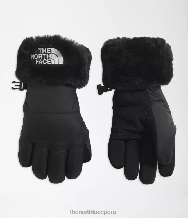 The North Face guantes de remolino mossbud niños accesorio 00TVT460 negro