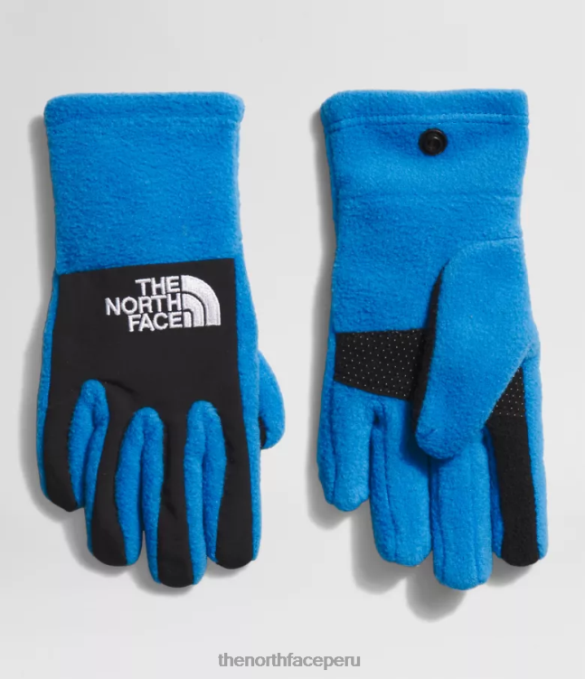 The North Face guantes denali etip niños accesorio 00TVT691 azul optico