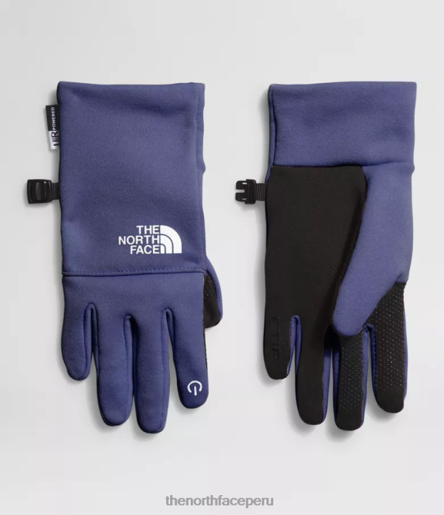 The North Face guantes etip reciclados niños accesorio 00TVT83 cueva azul