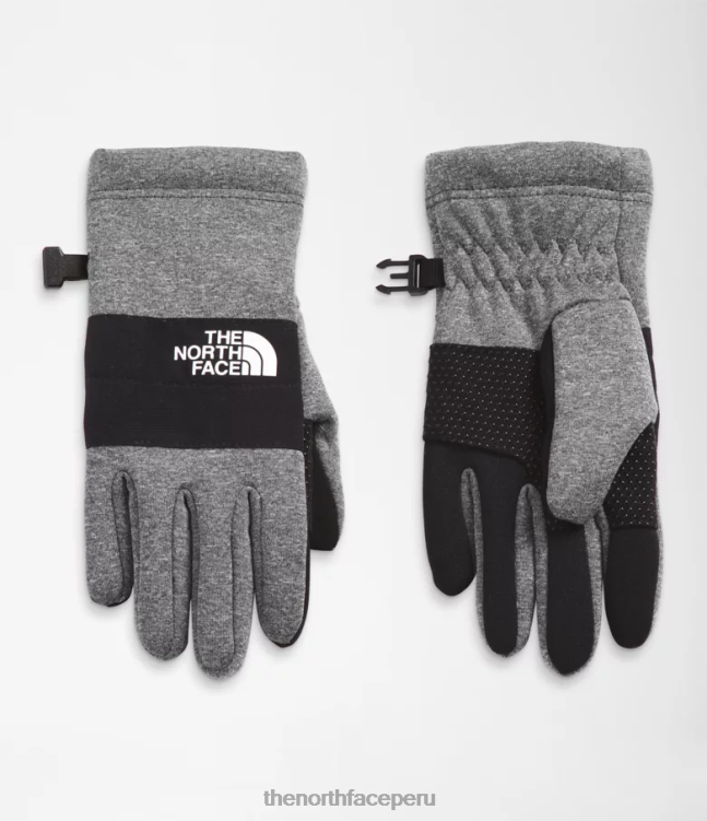 The North Face guantes sierra etip niños accesorio 00TVT1061 tnf gris medio jaspeado