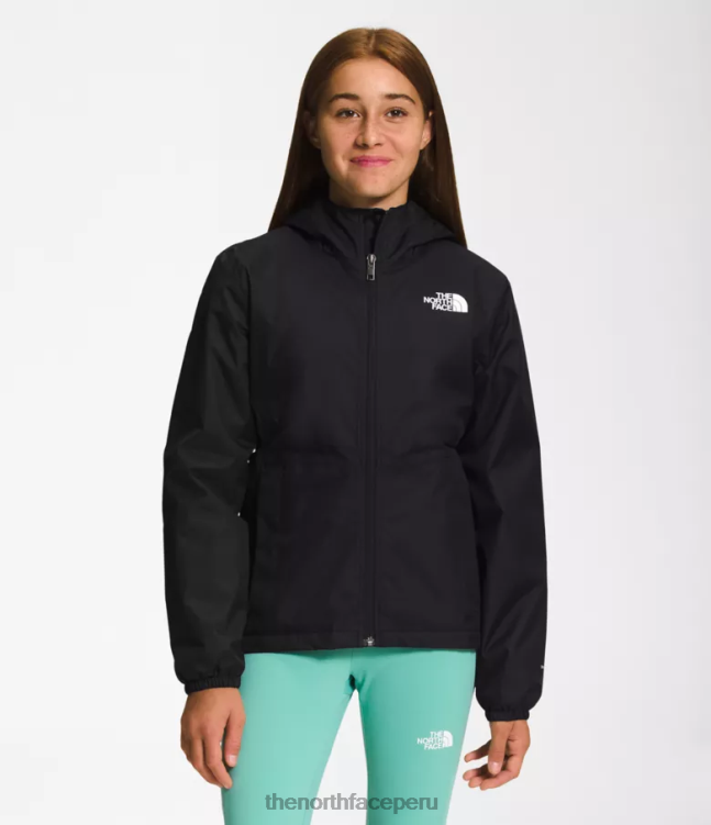 The North Face chaqueta de lluvia cálida para tormentas niños ropa 00TVT390 negro