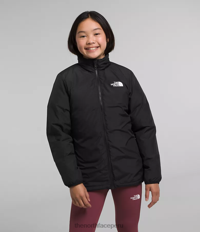 The North Face triclima norte abajo niños ropa 00TVT578 negro