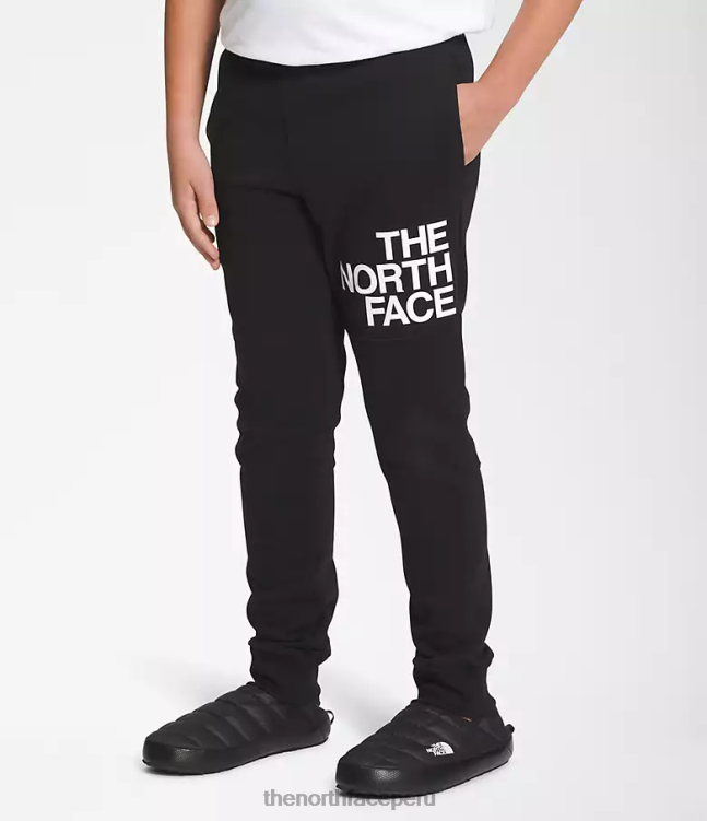 The North Face joggers polares camp niños ropa 00TVT393 negro