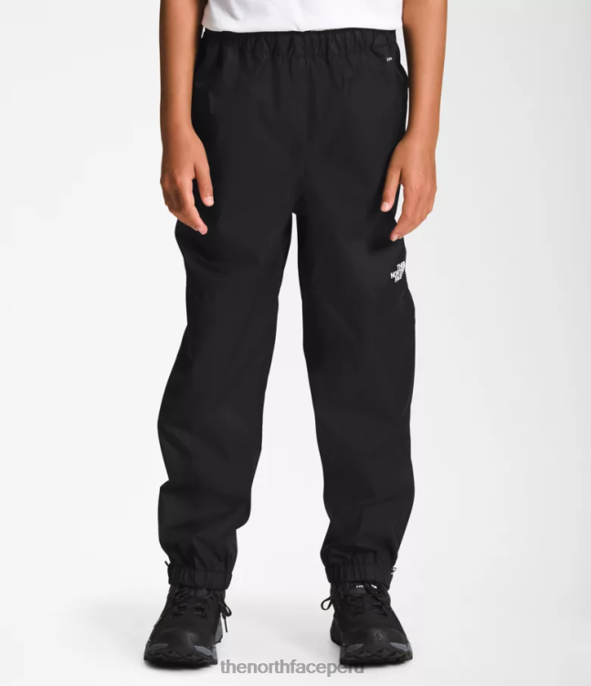 The North Face pantalones de lluvia antora niños ropa 00TVT269 negro