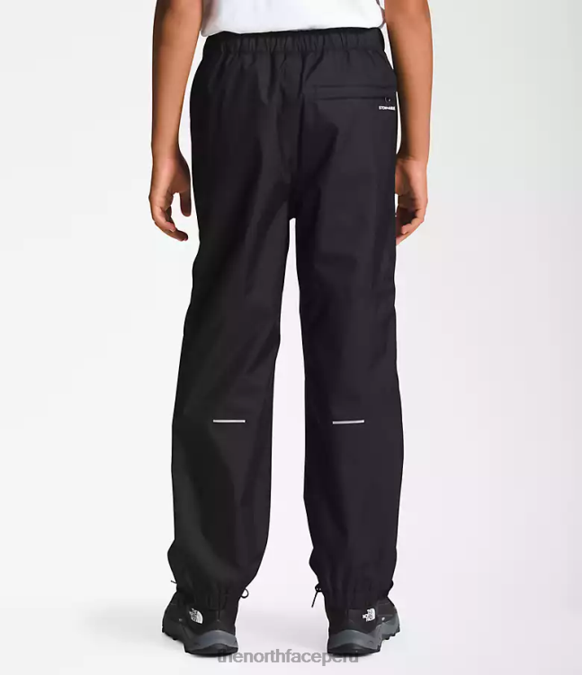 The North Face pantalones de lluvia antora niños ropa 00TVT269 negro