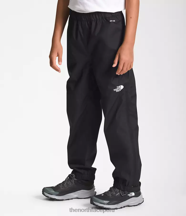 The North Face pantalones de lluvia antora niños ropa 00TVT269 negro