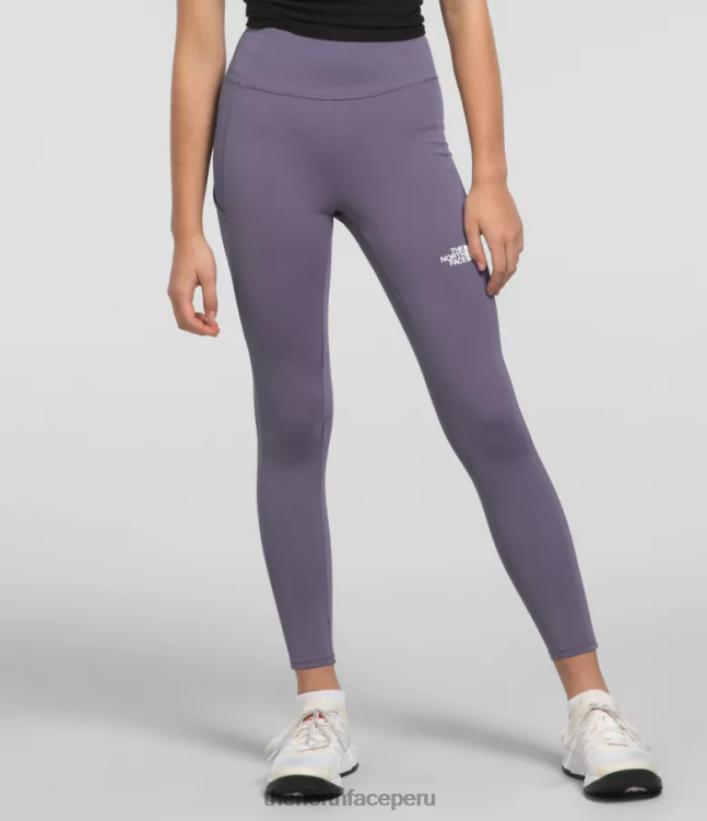 The North Face nunca pares de medias niños ropa 00TVT581 pizarra lunar