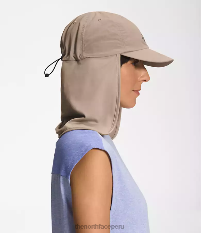 The North Face sombrero protector solar horizonte unisexo accesorio 00TVT366 beige duna